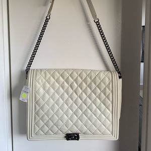 Chanel Boy XL Cross Body Bag